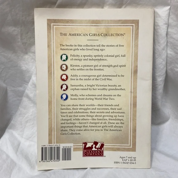 📚The American Girls Collection: Felicity Saves the Day, a Summer Story, Book 5. - Picture 2 of 16